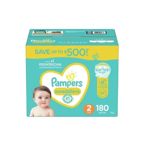 Swaddlers Diapers Size 2