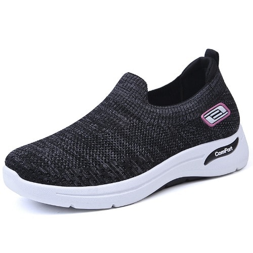 Slip-on Loafers- Black