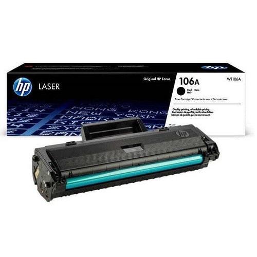 106a Black Original Laser Toner Cartridge (w1106a)