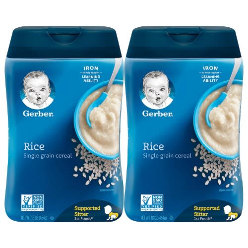 Baby Cereal - Rice Single Grain Cereal - 8oz - 4-12 Months