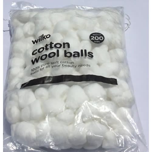 Cotton Wool Balls - 200 Balls