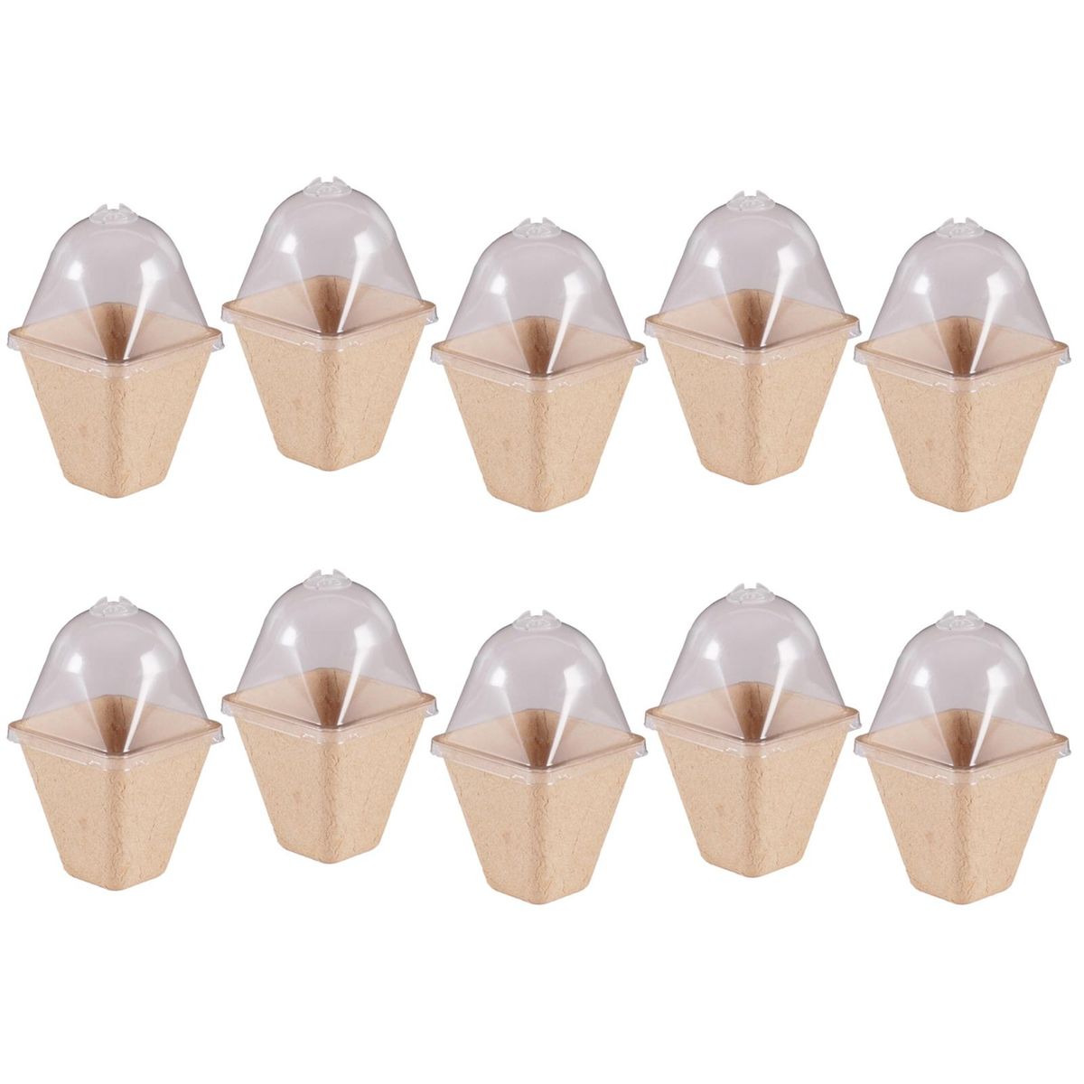 10Pcs Plant Starter Pot Plant Starter Plant Plant Nursery Peat Pot
