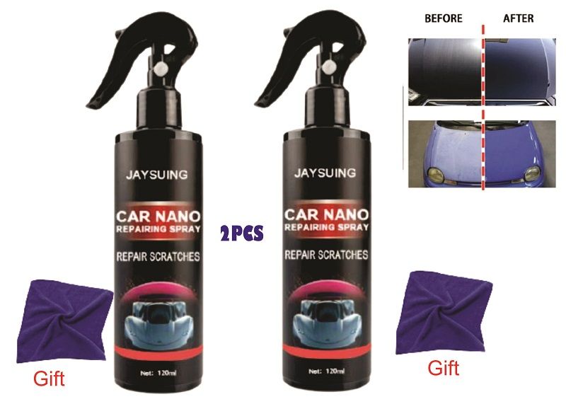 2pcs Nano Car Scratch Remover And Paint Care -120mil Each