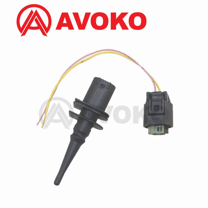 Ambient Outside Air Temperature R With Connector Plug For BMW 1 6 7 Series E39 E46 X3 X5 X6 Z4 Z8