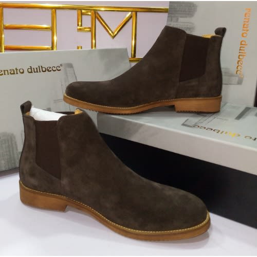Suede Leather Boot