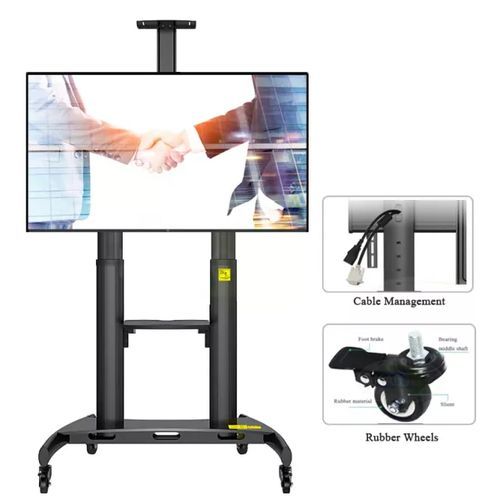 New Modern TV Stand With Trolleys Suitable For 