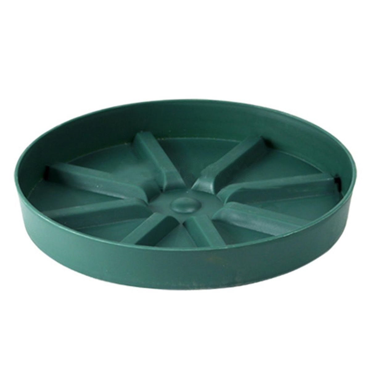Flower Pot Tray Sturdy Natural Flower Pot Tray Green