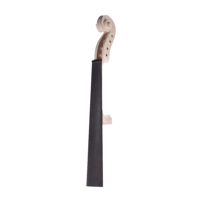 Violin Maple Neck  Ebony Fingerboard Fret Unfinished For Violin