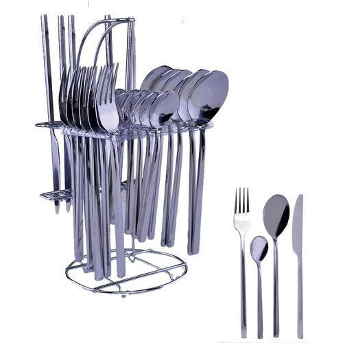 Stainless Table Spoons, Knives And Forks -  24Pcs Dining Cutlery Set,.