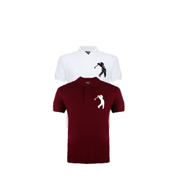 2-in-1 Quality Fitted Golf Polo T-shirts