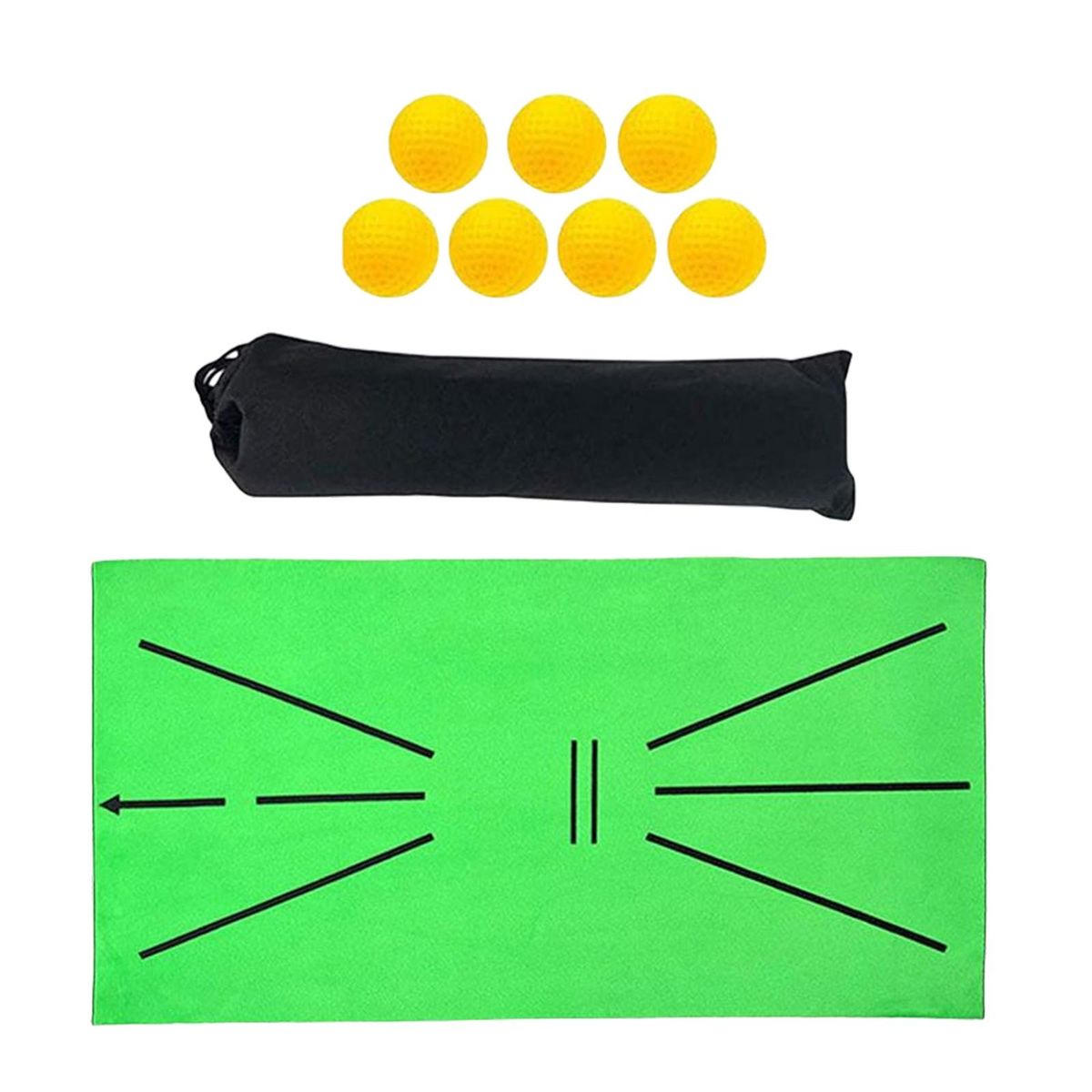 Golf Hitting Mats For Backyard Chipping Mat With 7 Magic Tape Design