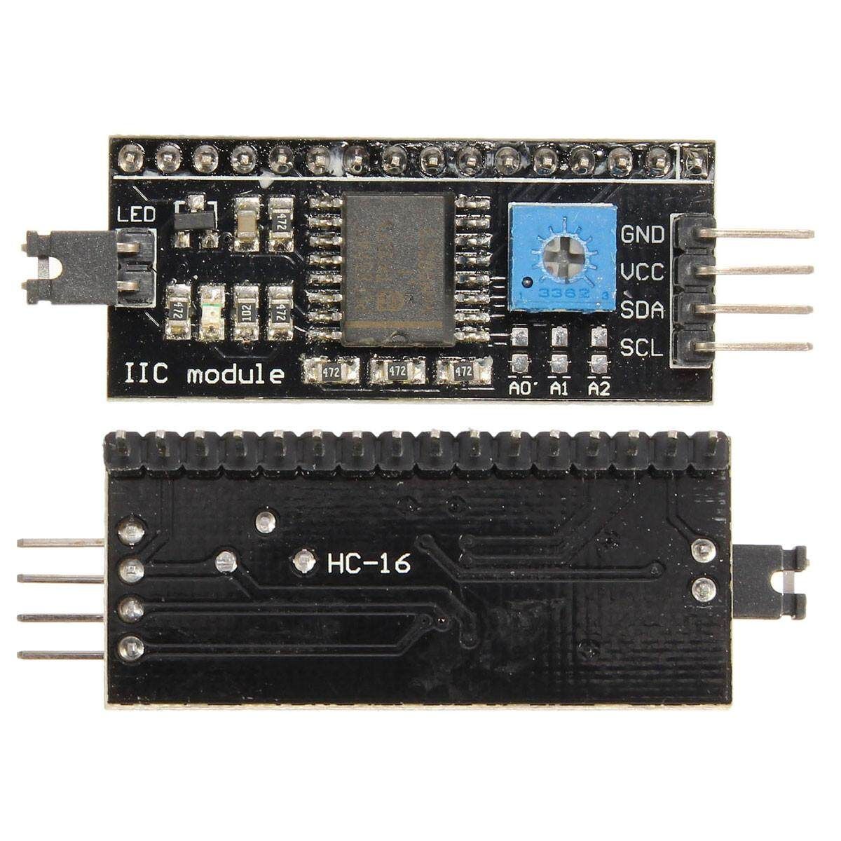 IIC/I2C/TWI/ Serial Interface Board Module Port For Arduino 1602 LCD Display