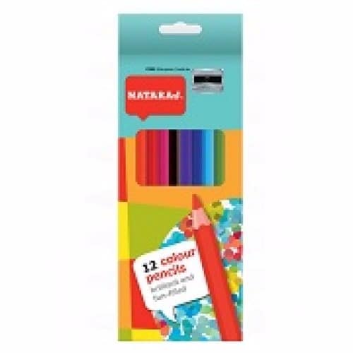 12 Colour Pencil with Sharpner