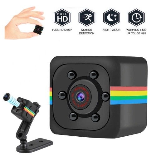 Mini Camera Full Hd 1080p Sensor Home Security Camcorder