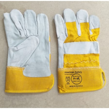 American Safety - Heavy Duty Rigger Leather Hand Glove
