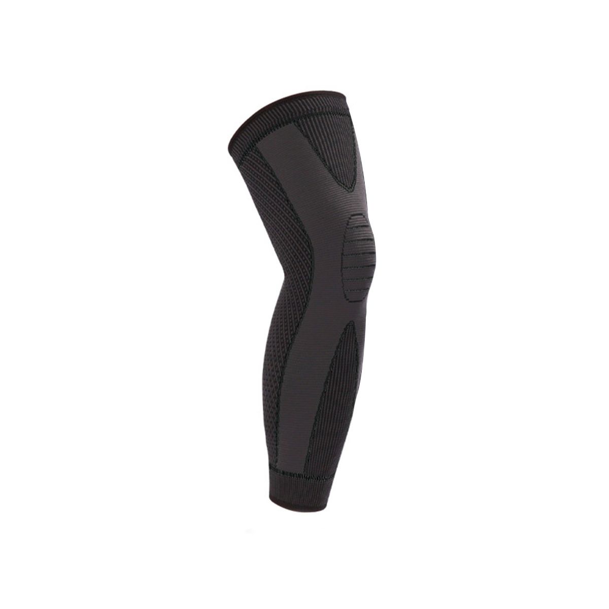 1Pc Knee Protector Leg Sleeve Stretchy Knee Support Black