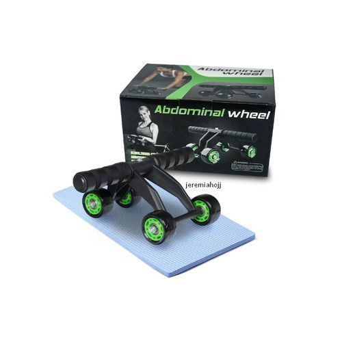 4 Wheels Ab Roller Multifunctional Portable Trainer