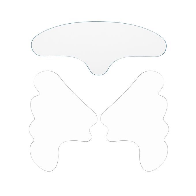 Facial Skin Care Pads Kit Silicone Forehead & Smile