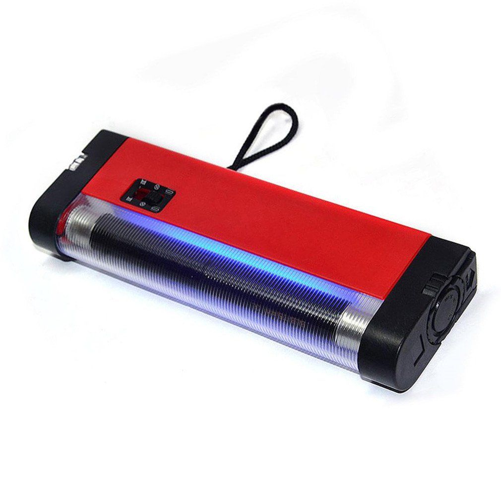 Curing Glue UV Lamp  Resin  Curing Special Lamp Set Tool  Car Front Windshield Glass Crack Repair Tool 1 Piece-red-L