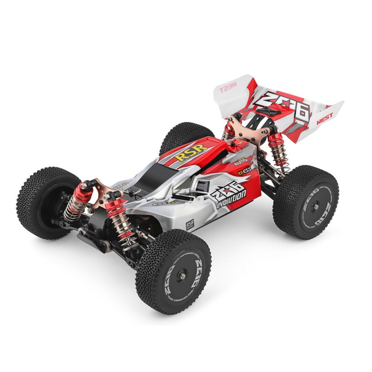 Toy Vehicle Good Grip Shock Absorber Remote Control Car Red