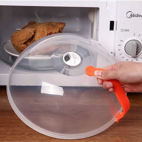 Microwave Food Cover With Handle
