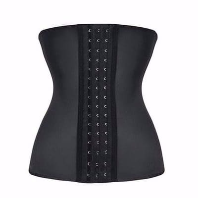 Latex Waist Trainer - Black