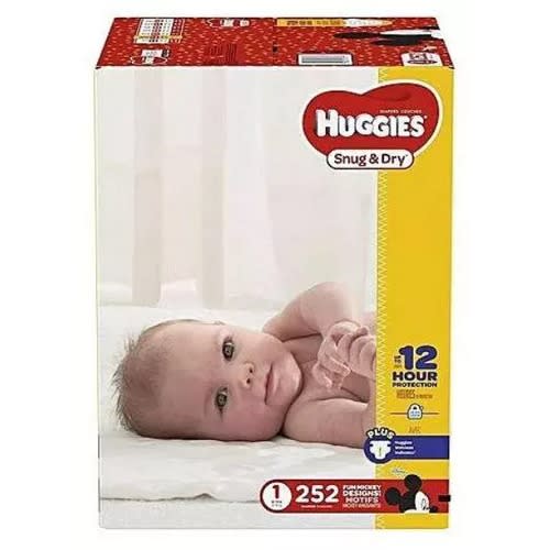 Snug And Dry Diapers - Size 1 - 252 Count