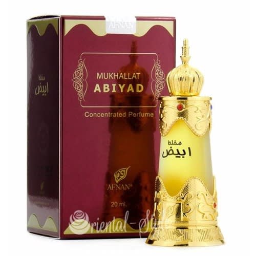 Mukhallat Abiyad Concentrated Perfume Oil By Afnan -20ml