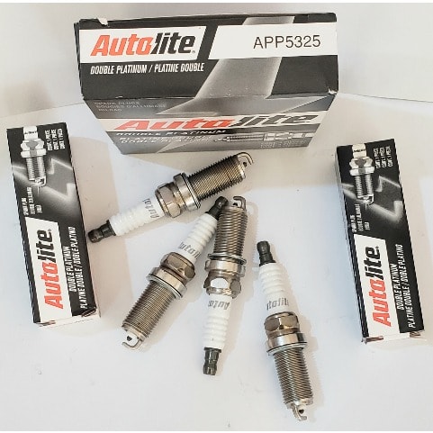 App 5325 Double Platinum Spark Plug - 4 Pieces