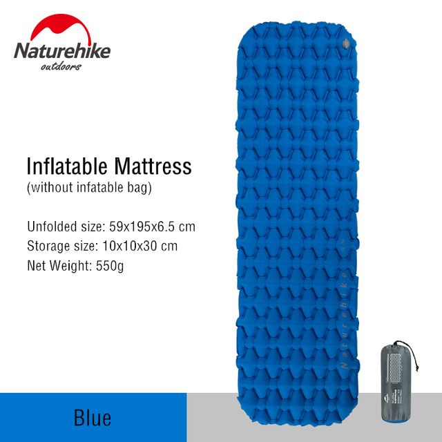 Naturehike Travel Mat Portable Camping Single Air Mattress