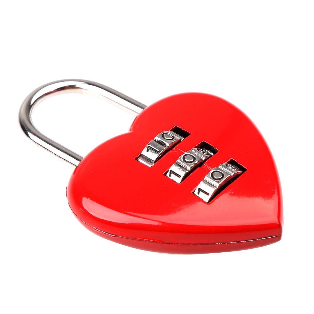 Cute Resettable Combination Padlock  3 Digits