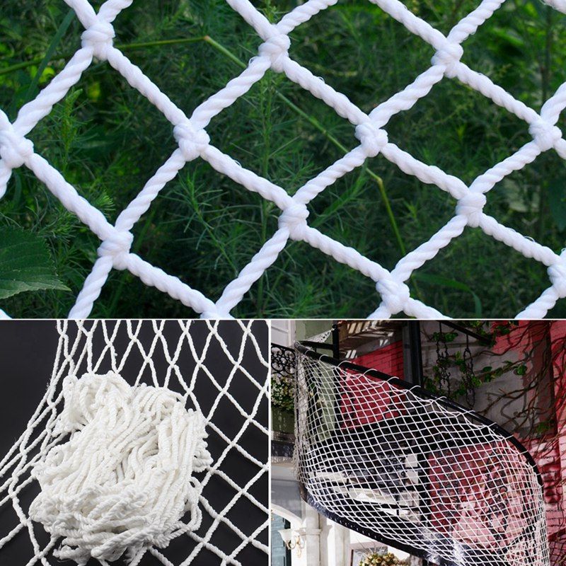 1m Home Balcony Railing Stairs Baby Children Pet Safety Net Construction Site Against-Width 4m