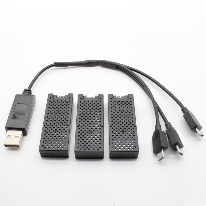 3.7V 400mAh 20C Lithium Battery With USB Charger Cable For WLTOYS XK