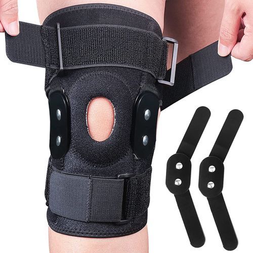 Knee Brace Adjustable Compression Support With Stabilizers
