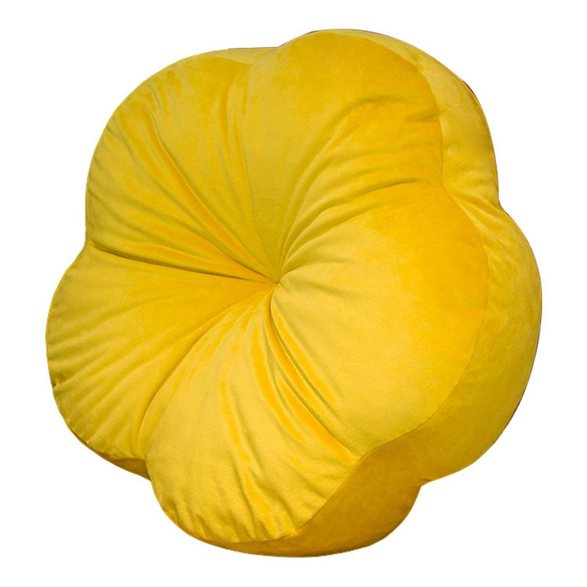 Cushion Multifunctional Creative Flower Throw Pillow Back Cushion Yellow