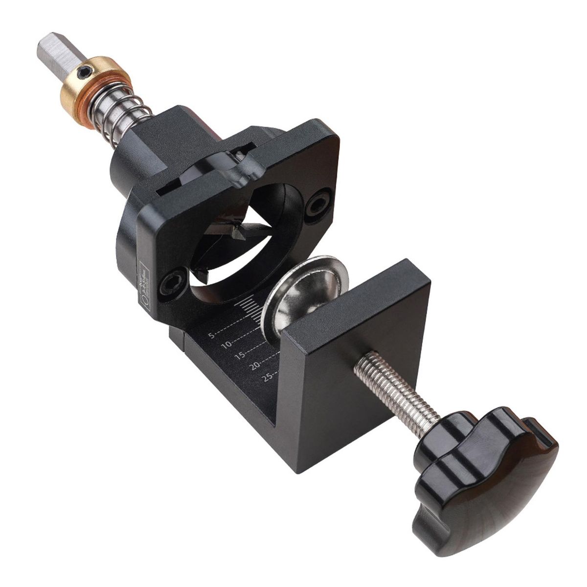 35mm Concealed Hinge Drilling Jig Hole Guide with Screw Clamp Hex Socket Drill Bit for Cabinet Doors Woodworking