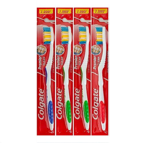 Premier Extra Clean 4-PACK Toothbrushes - Medium Bristles