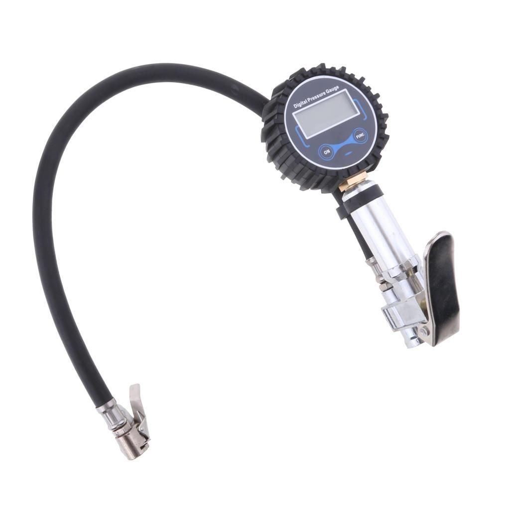 Digital Car Air Tire Tyre Inflator High Accurate Pressure Gauge Tester