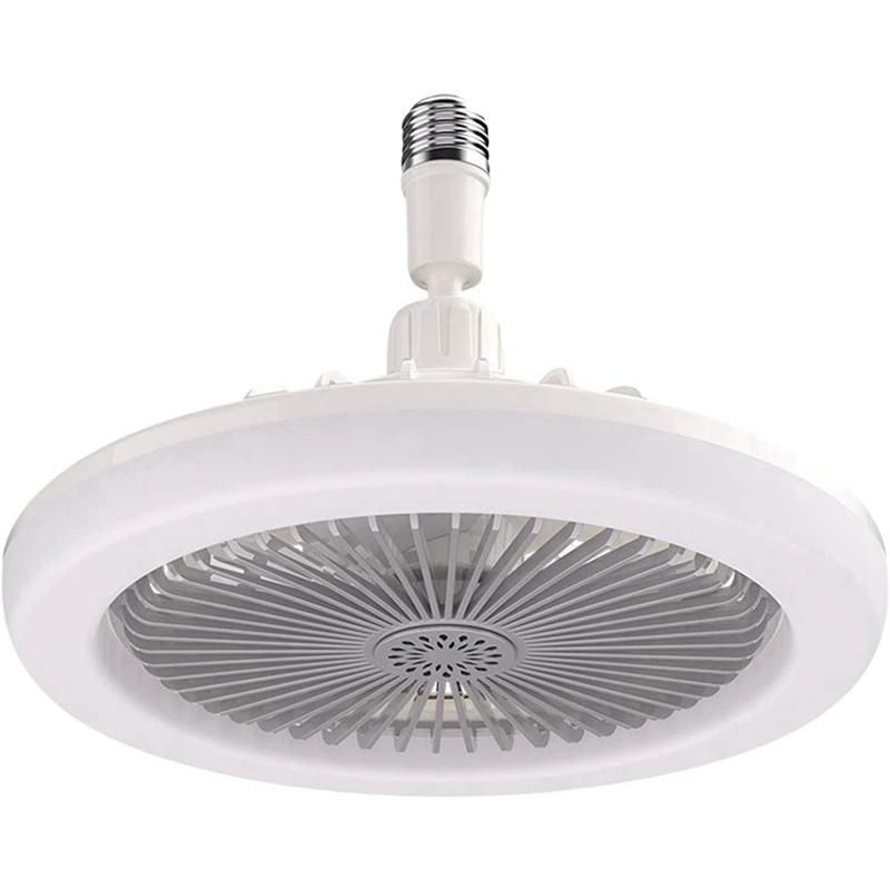 E27 Ceiling Fan with Lights,Enclosed Low Fan Light,
