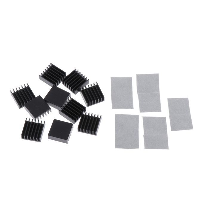 10 Packs Graphics Card Chipset Radiator Heat Sink Pad Replacement