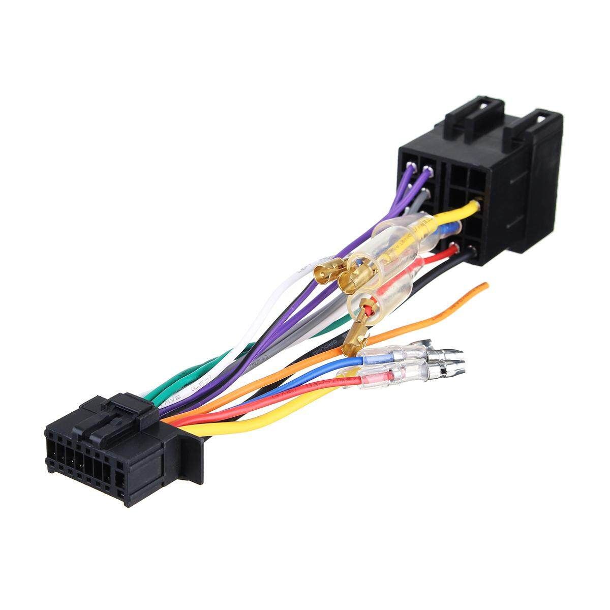 FOR Pioneer 16 Pin ISO Wiring Harness Connector Adaptor Car Stereo Radio Loom PI100