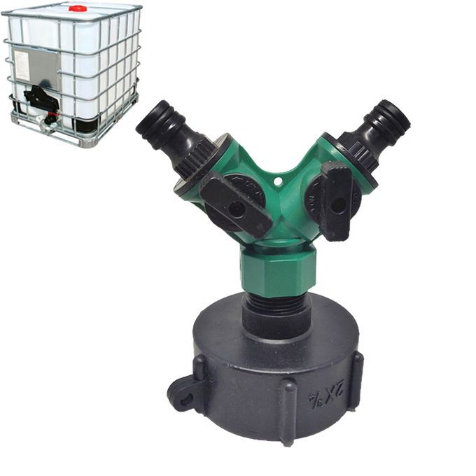 Replacement IBC Tank Adapter For IBC Barrel Drums Faucet 2
