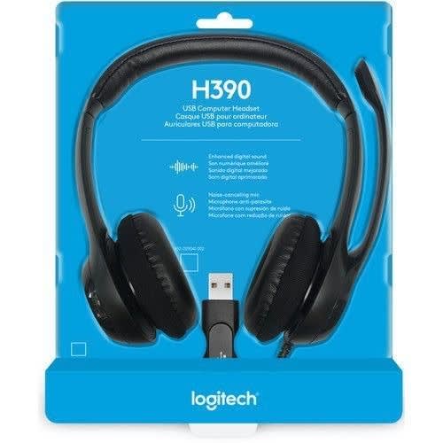 H390 Usb Headset & Noise-canceling Microphone