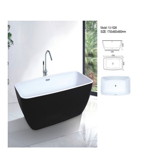 100 % Acrylic Bathtub