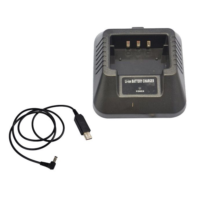 USB Charger Adapter For For Baofeng UV-5R DM-5R BF-F8+ BF-F8HP Waie