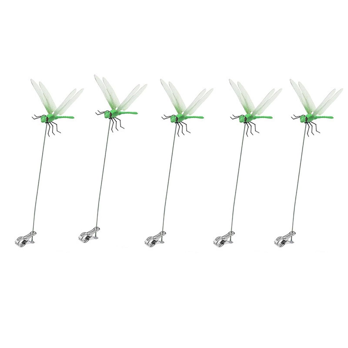 3d Dragonfly Clip Dragonfly Clip Kit 5pcs Weather-resistant Waterproof Green