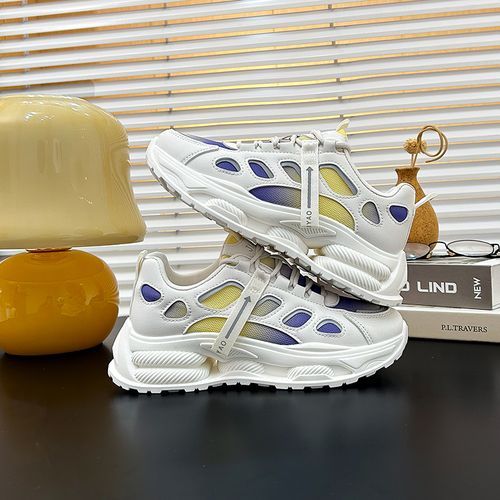 Breathable Sports Shoes Women Running Sneakers Beige Sneakers Ladies