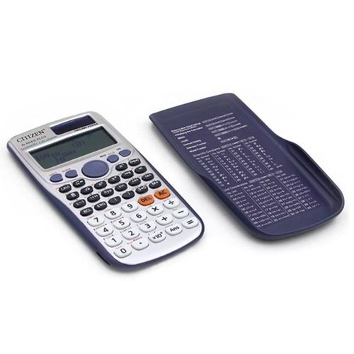991E Scientific Touch Keyboard Calculator LED Display Pocket Handheld Student Calculator Light Grey