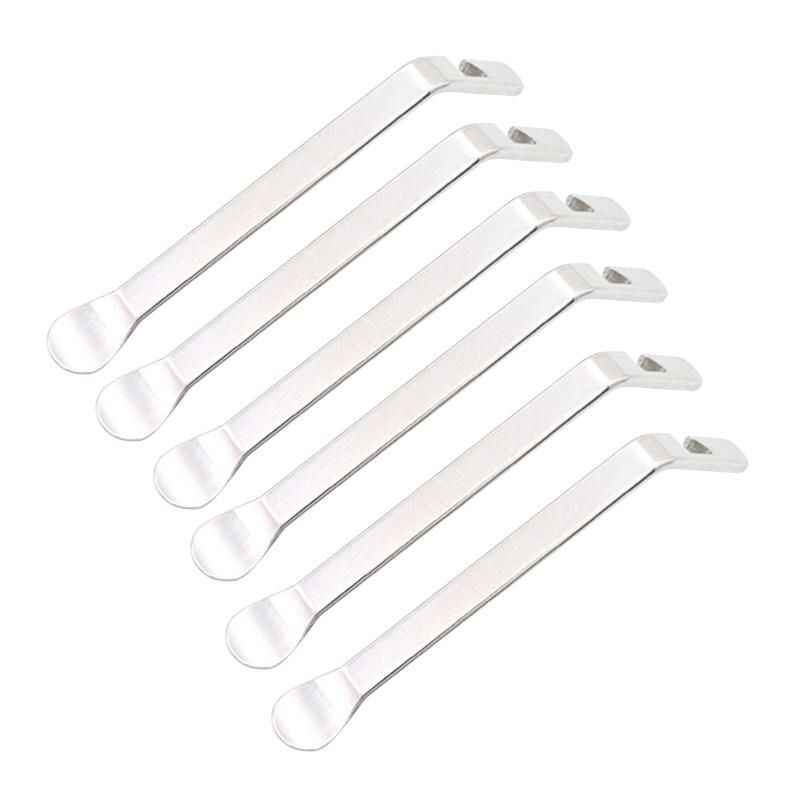 6 Pcs Bicycle Tire Lever Bike Tyre Spoon Iron Changing