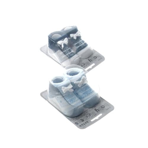 Baby Boys Box Socks - Blue